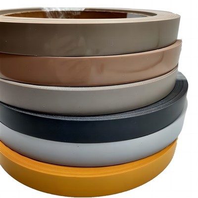 แถบขอบ PVC สีดำ
